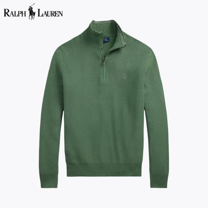 𝑅𝐿 Classic Quarter-Zip Sweater